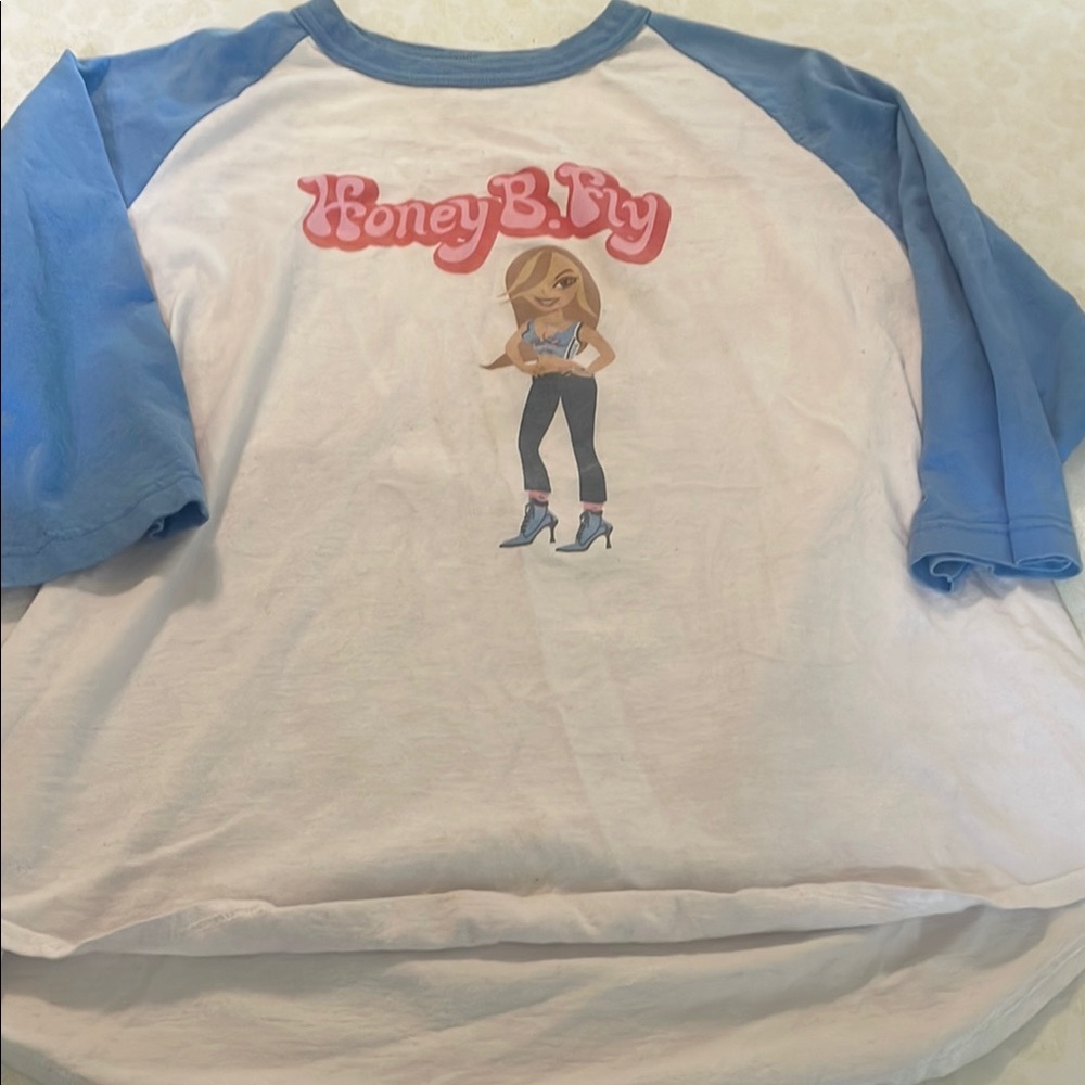 Mariah Carey fan club raglan tee